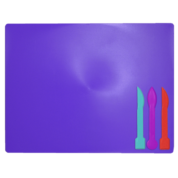 Дошка для пластиліну + 3 стеки для ліплення фіолетова KIDS Line ZB.6910-07 фото