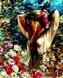 Картина за номерами Жінка у квітах 40х50 см ART Line ZB.64215 фото