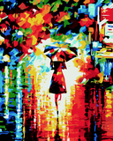 Картина за номерами Дівчина з парасолею 40х50 см ART Line ZB.64166 фото