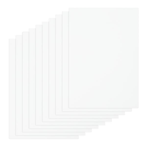 Картон білий двосторонній крейдований А4 10 аркушів KIDS Line ZB.1991 фото
