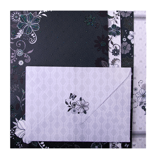 Набір заготовок для листівок з кольоровими конвертами FANCY ZB.18224-AD фото