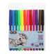 Фломастери 12 кольорів Собаки та коти SMART Line ZB.2815 фото 1