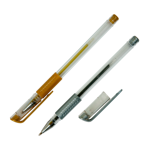 Набір з 6 гелевих ручок Metallic KIDS Line ZB.2203-99 фото