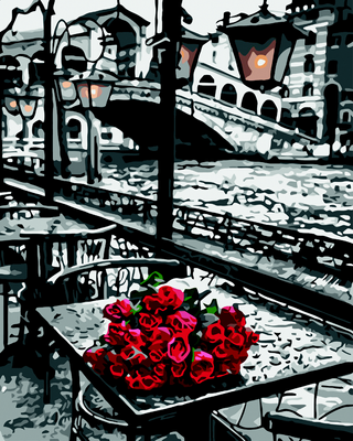 Картина за номерами Червоні троянди 40х50 см ART Line ZB.64194 фото