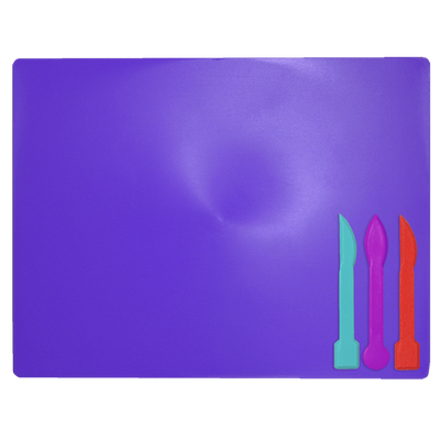 Дошка для пластиліну + 3 стеки для ліплення фіолетова KIDS Line ZB.6910-07 фото