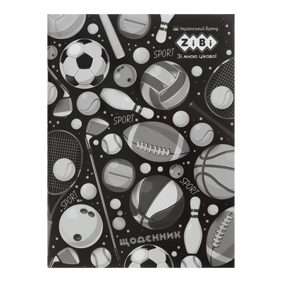 Дневник школьный Sport A5 40 листов мягкая обложка SMART Line ZB.13104 фото
