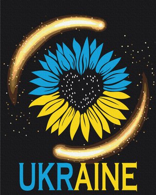 Картина по номерам Моя Украина-моя вселенная 40х50 см KIDS Line ZB.64073 фото