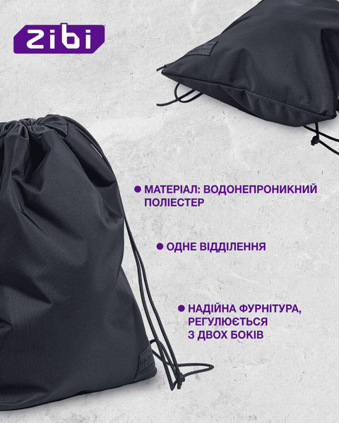 Сумка для обуви Zibi Black (ZB.700405) ZB.700405 фото