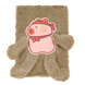 Блокнот плюшевий Capybara Zibi №1, A5, 80 аркушів, клітинка ZB.700031 фото 7