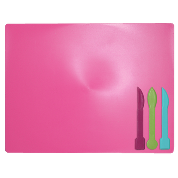 Дошка для пластиліну + 3 стеки для ліплення рожева KIDS Line ZB.6910-10 фото