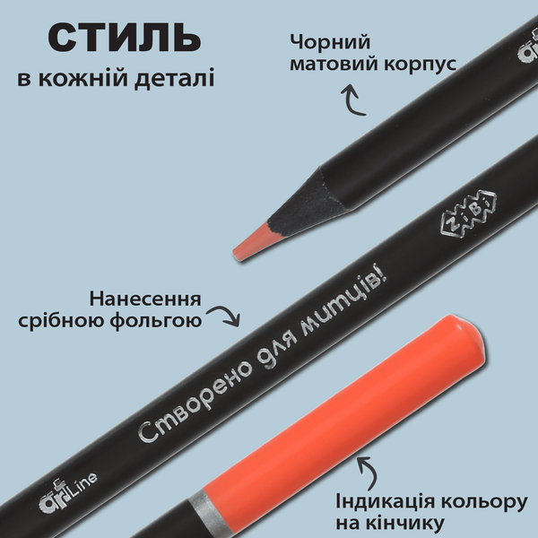 Олівці кольорові ART Line 36 кольорів ZB.2435 фото