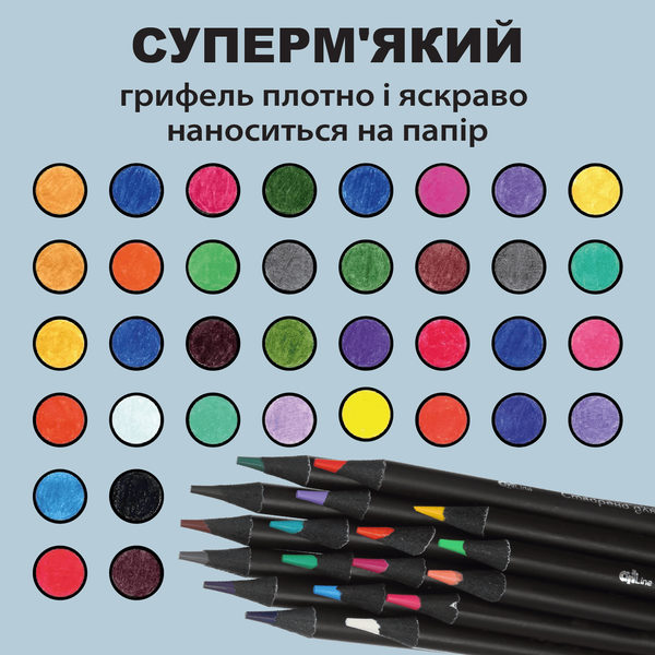 Олівці кольорові ART Line 36 кольорів ZB.2435 фото
