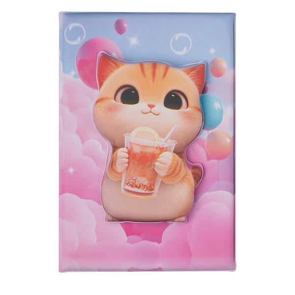Блокнот Kitty Zibi 3D А5 80 аркушів у клітинку Soft PU обкладинка асорті (ZB.700008) ZB.700008 фото
