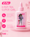Клей ПВА Zibi Super Girl 100 мл ковпачок-дозатор (ZB.6105) ZB.6105 фото 3