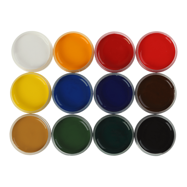 Набір гуашевих фарб 12 кольорів по 20 мл KIDS Line Classic ZB.6612 фото