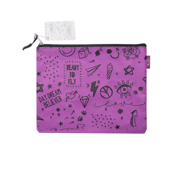 Папка на блискавці А5 фіолетова KIDS Line ZB.705530-07 фото