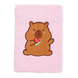Блокнот плюшевий Capybara Zibi А5 80 аркушів у клітинку штучне хутро асорті (ZB.700017) ZB.700017 фото 7