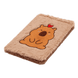 Блокнот плюшевий Capybara Zibi А5 80 аркушів у клітинку штучне хутро асорті (ZB.700017) ZB.700017 фото 2