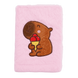 Блокнот плюшевий Capybara Zibi А5 80 аркушів у клітинку штучне хутро асорті (ZB.700019) ZB.700019 фото 8