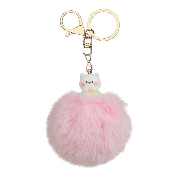 Брелок ZiBi PomPom Angel Pet, хутро асорті дизайни ZB.706701 фото