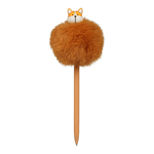 Ручка шариковая ZiBi Fluffy Dogs 0.7 мм синяя ассорти дизайнов ZB.2017 фото