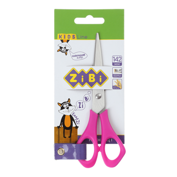 Ножиці дитячі для шульги 142 мм рожеві KIDS Line ZB.5002-10 фото