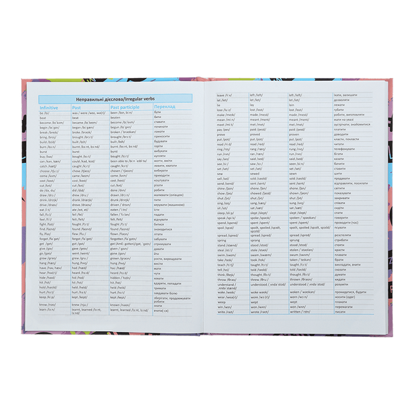 Словник для запису іноземних слів B5+ 48 аркушів тверда обкладинка KIDS Line ZB.13882 фото