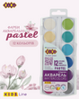 Фарби акварельні медові 12 кольорів KIDS Line Pastel