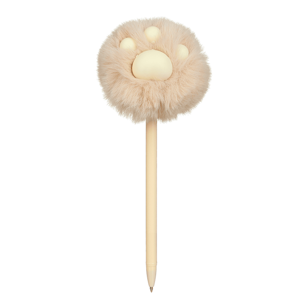 Ручка шариковая ZiBi Fluffy Paw 0.7 мм синяя ассорти дизайнов ZB.2020 фото