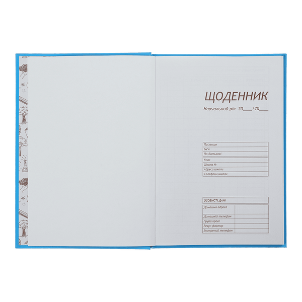 Дневник школьный Monochrome B5 40 листов твердая обложка розовый KIDS Line ZB.13760-10 фото