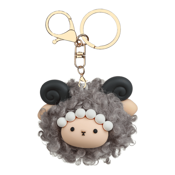 Брелок ZiBi PomPom Cutie, хутро асорті дизайни ZB.706705 фото