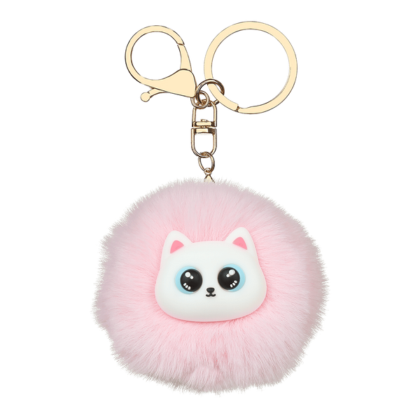 Брелок ZiBi PomPom Cutie, хутро асорті дизайни ZB.706705 фото