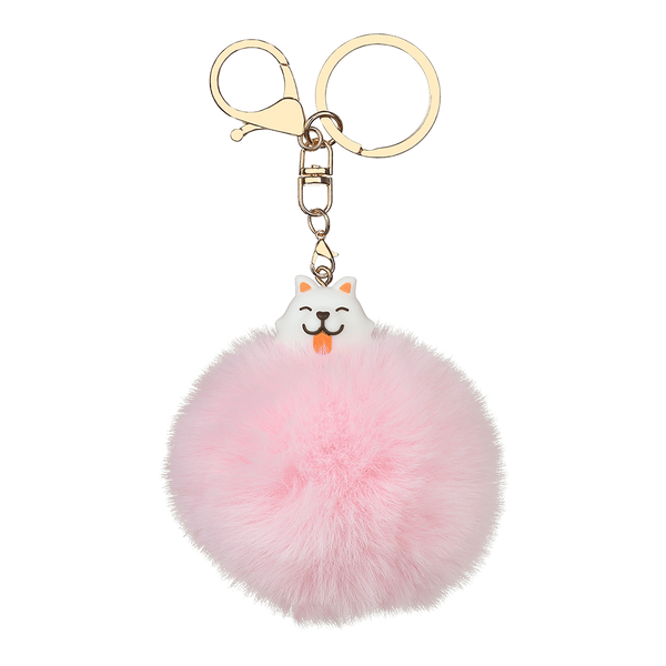 Брелок ZiBi PomPom Cutie, хутро асорті дизайни ZB.706705 фото