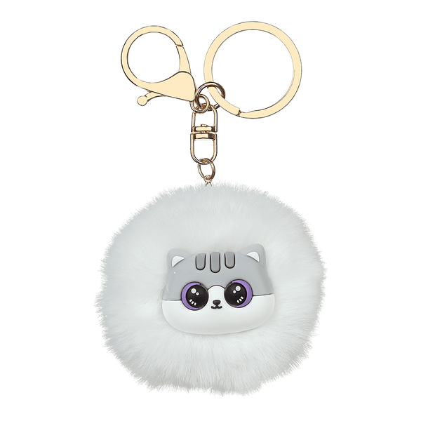 Брелок ZiBi PomPom Cutie, хутро асорті дизайни ZB.706705 фото