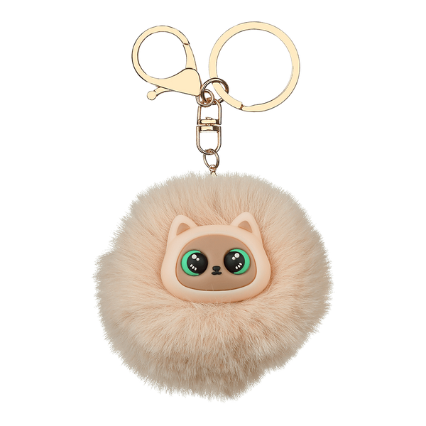 Брелок ZiBi PomPom Cutie, хутро асорті дизайни ZB.706705 фото