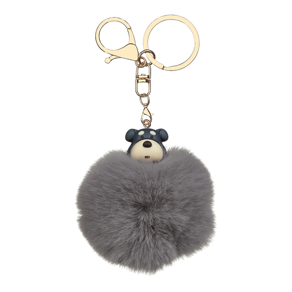 Брелок ZiBi PomPom Cutie, хутро асорті дизайни ZB.706705 фото