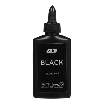 Клей ПВА, 100 мл, ковпачок-дозатор, Zibi Black (ZB.6108) ZB.6108 фото